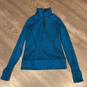 Lululemon Athletica Restless 1/2 Zip Pullover Siz… - image 1